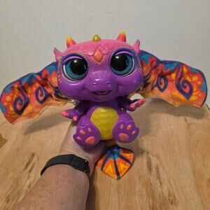 FurReal "Moodwings Baby Dragon" interactive pet plush 7''